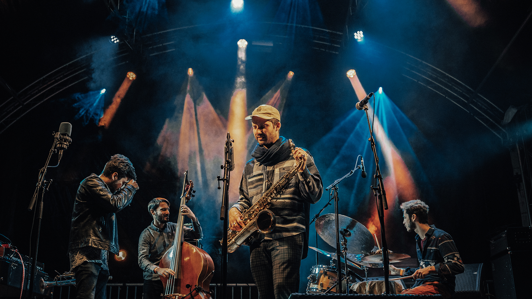 Zacharie Ksyk, Rémi Bouyssière, Léon Phal, Arthur Alard & Gauthier Toux (pas sur la photo)